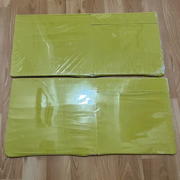 S/2 Discontinued 2014 NIB Ikea Drona Chartreuse Yellow/Green Bins 702.449.00 - Picture 2 of 6